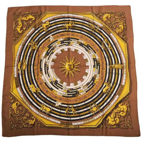 hermes zodiac scarf itsy|Hermes Zodiac Scarf .